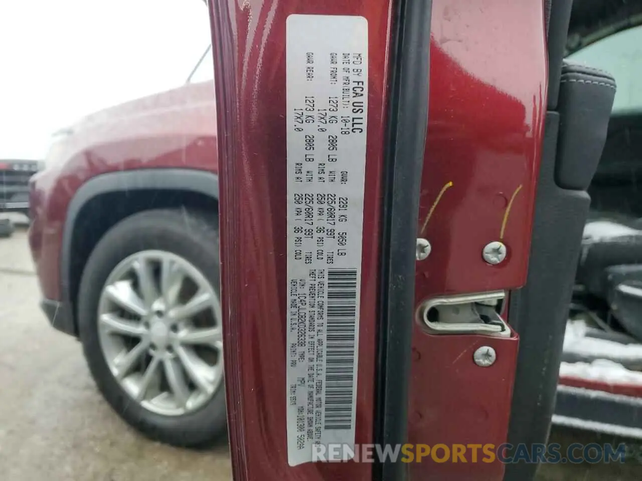 13 fotografías del automóvil dañado 1C4PJLCB2KD326338 JEEP GRAND CHER 2019