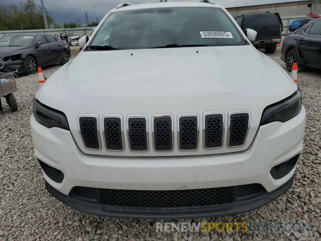 5 fotografías del automóvil dañado 1C4PJLCB2KD486199 JEEP GRAND CHER 2019