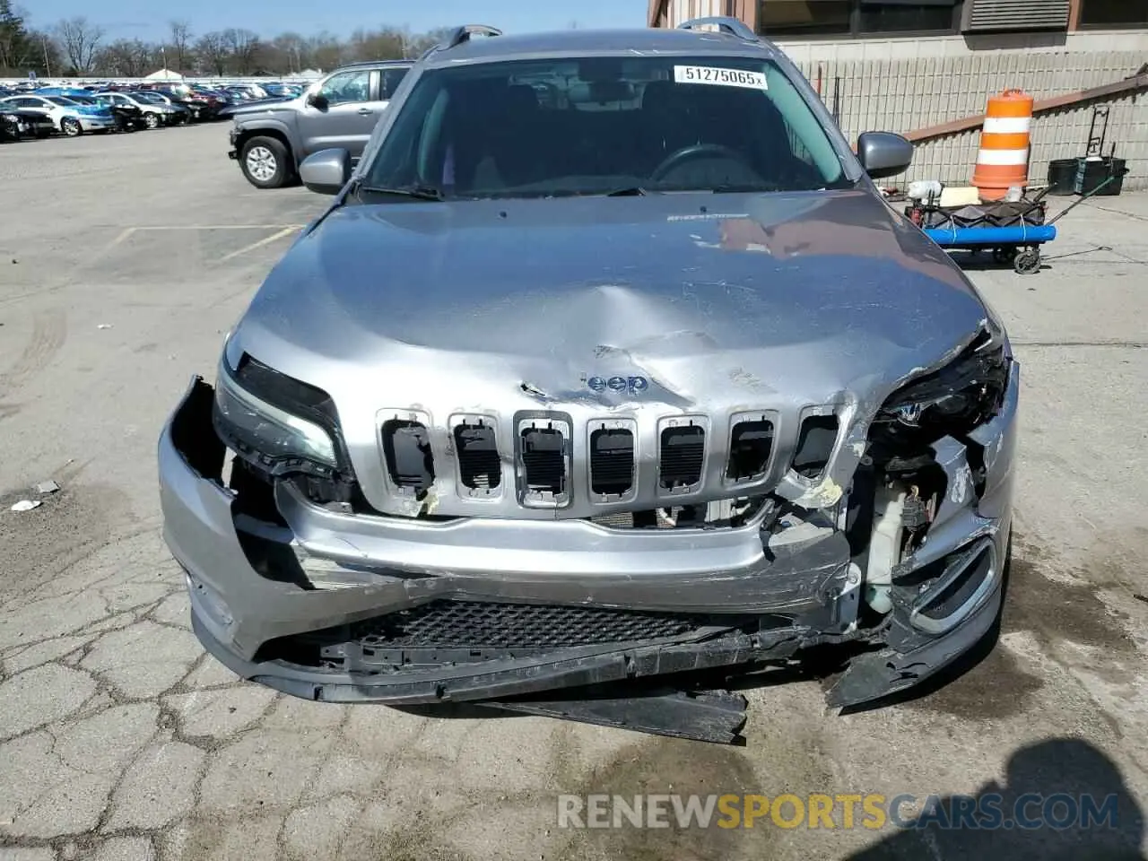 5 fotografías del automóvil dañado 1C4PJLCB5KD263574 JEEP GRAND CHER 2019