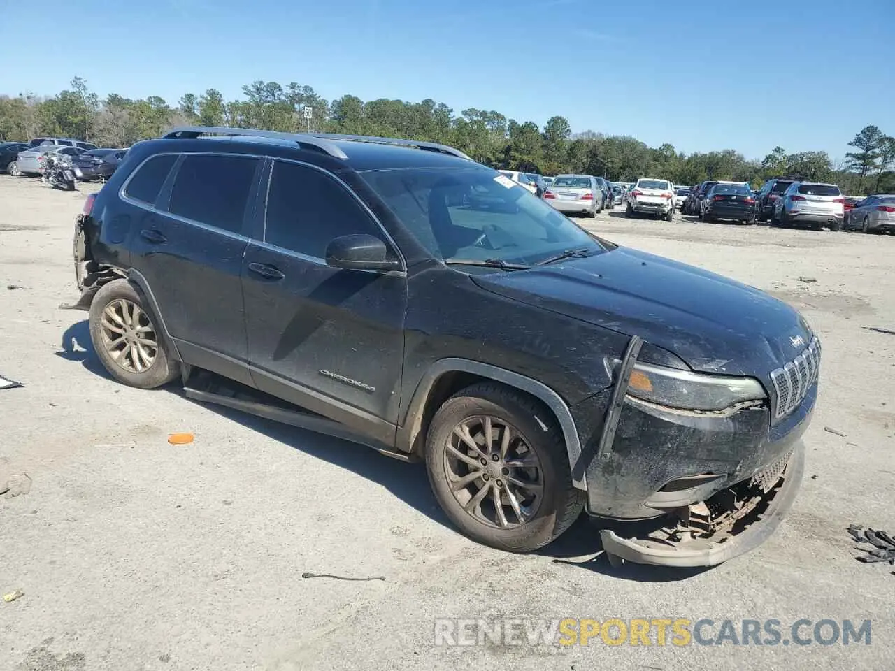4 fotografías del automóvil dañado 1C4PJLCB5KD455724 JEEP GRAND CHER 2019