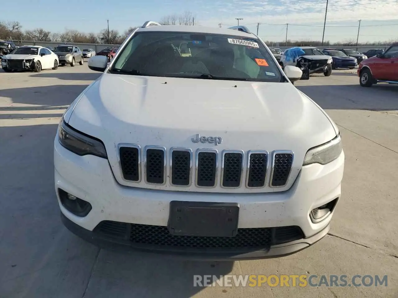 5 fotografías del automóvil dañado 1C4PJLCB6KD203187 JEEP GRAND CHER 2019