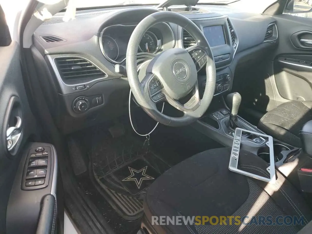 8 fotografías del automóvil dañado 1C4PJLCB6KD203187 JEEP GRAND CHER 2019