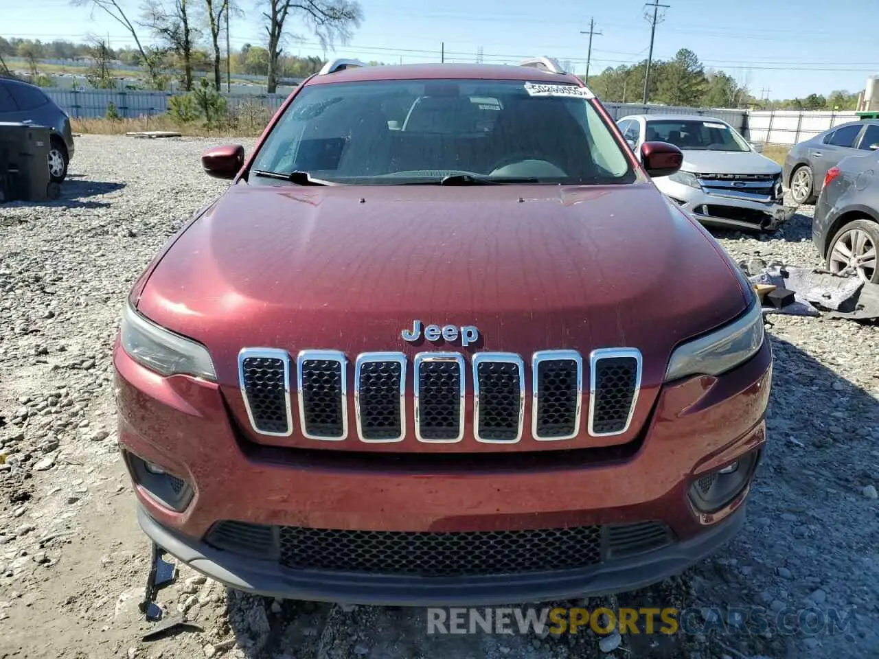 5 fotografías del automóvil dañado 1C4PJLCB6KD326276 JEEP GRAND CHER 2019