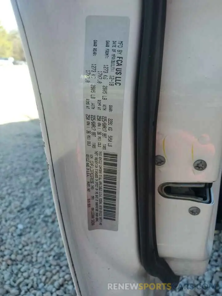15 fotografías del automóvil dañado 1C4PJLCB7KD370156 JEEP GRAND CHER 2019