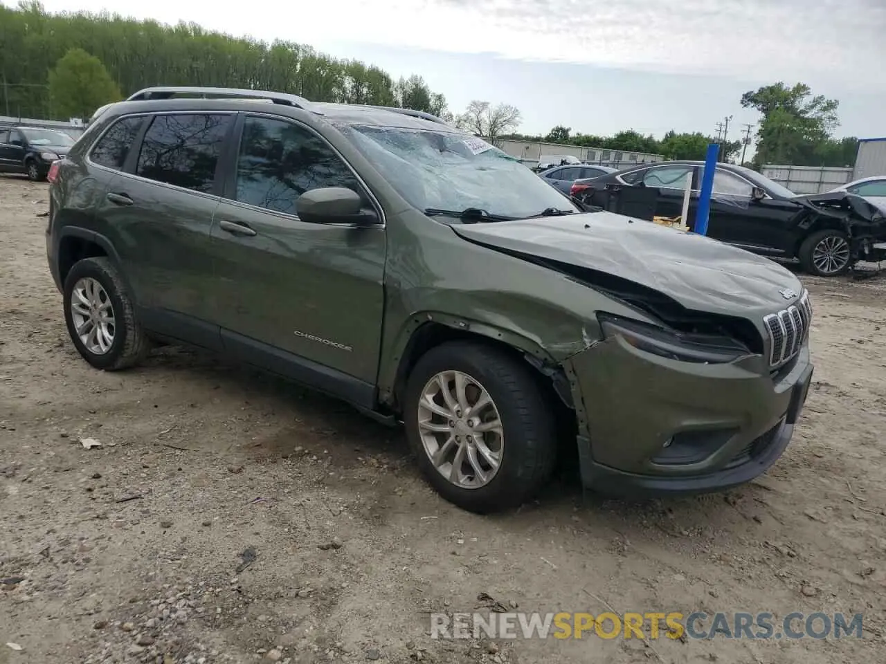4 fotografías del automóvil dañado 1C4PJLCB8KD339546 JEEP GRAND CHER 2019