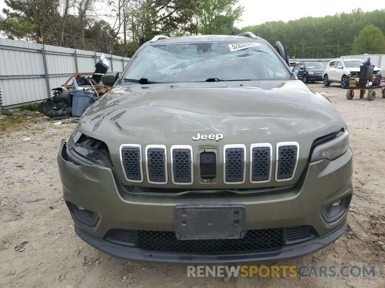 5 fotografías del automóvil dañado 1C4PJLCB8KD339546 JEEP GRAND CHER 2019