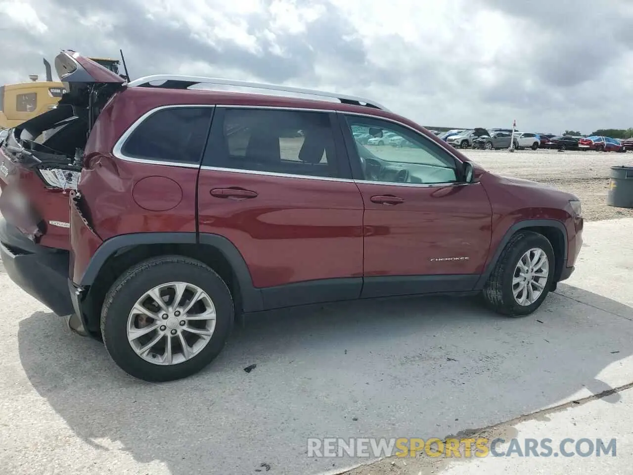 3 fotografías del automóvil dañado 1C4PJLCB8KD357724 JEEP GRAND CHER 2019