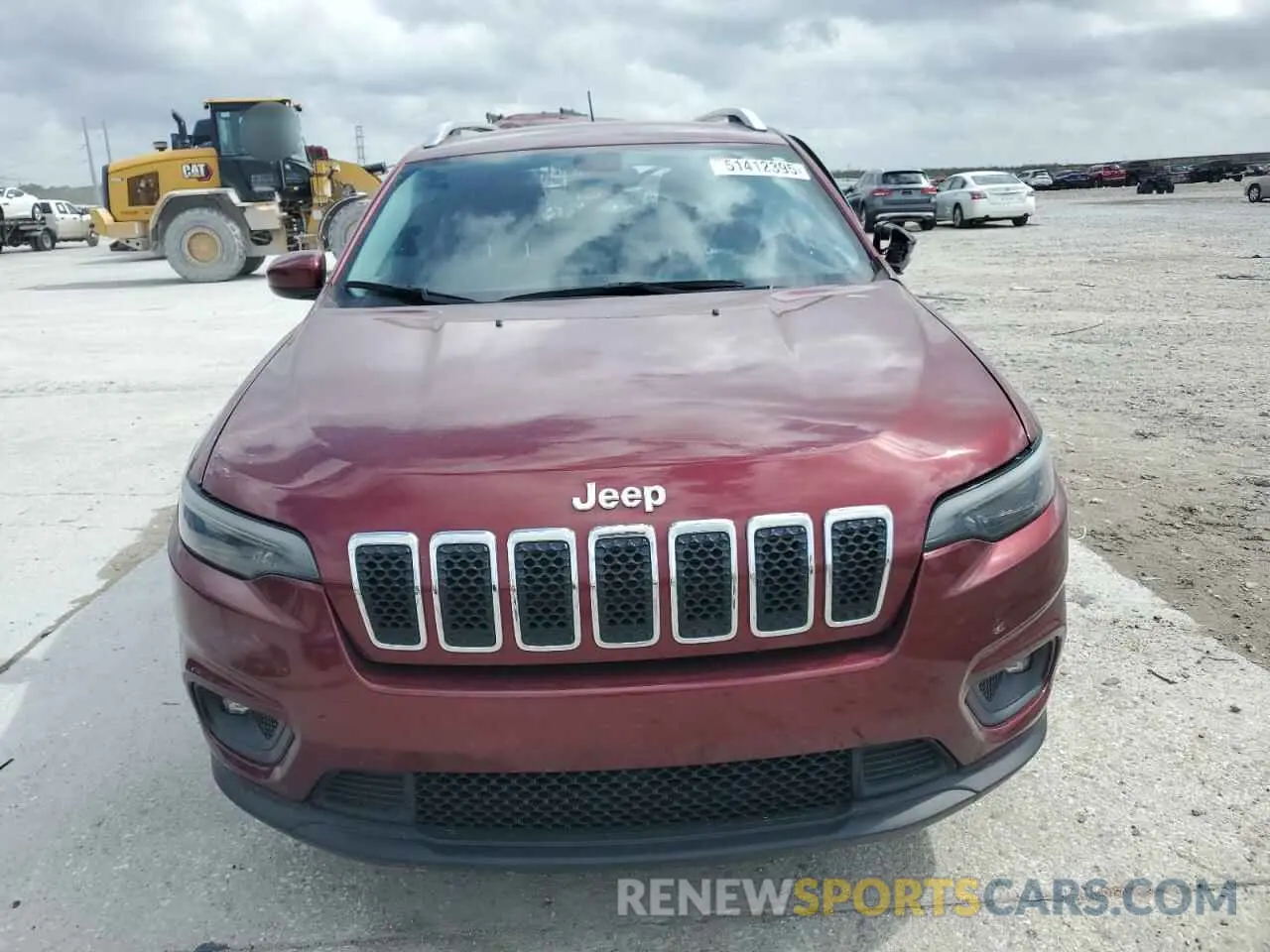 5 fotografías del automóvil dañado 1C4PJLCB8KD357724 JEEP GRAND CHER 2019