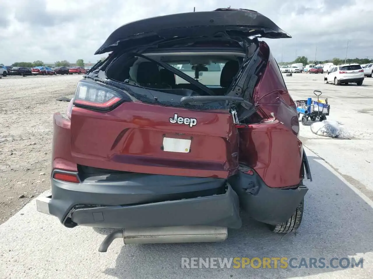 6 fotografías del automóvil dañado 1C4PJLCB8KD357724 JEEP GRAND CHER 2019
