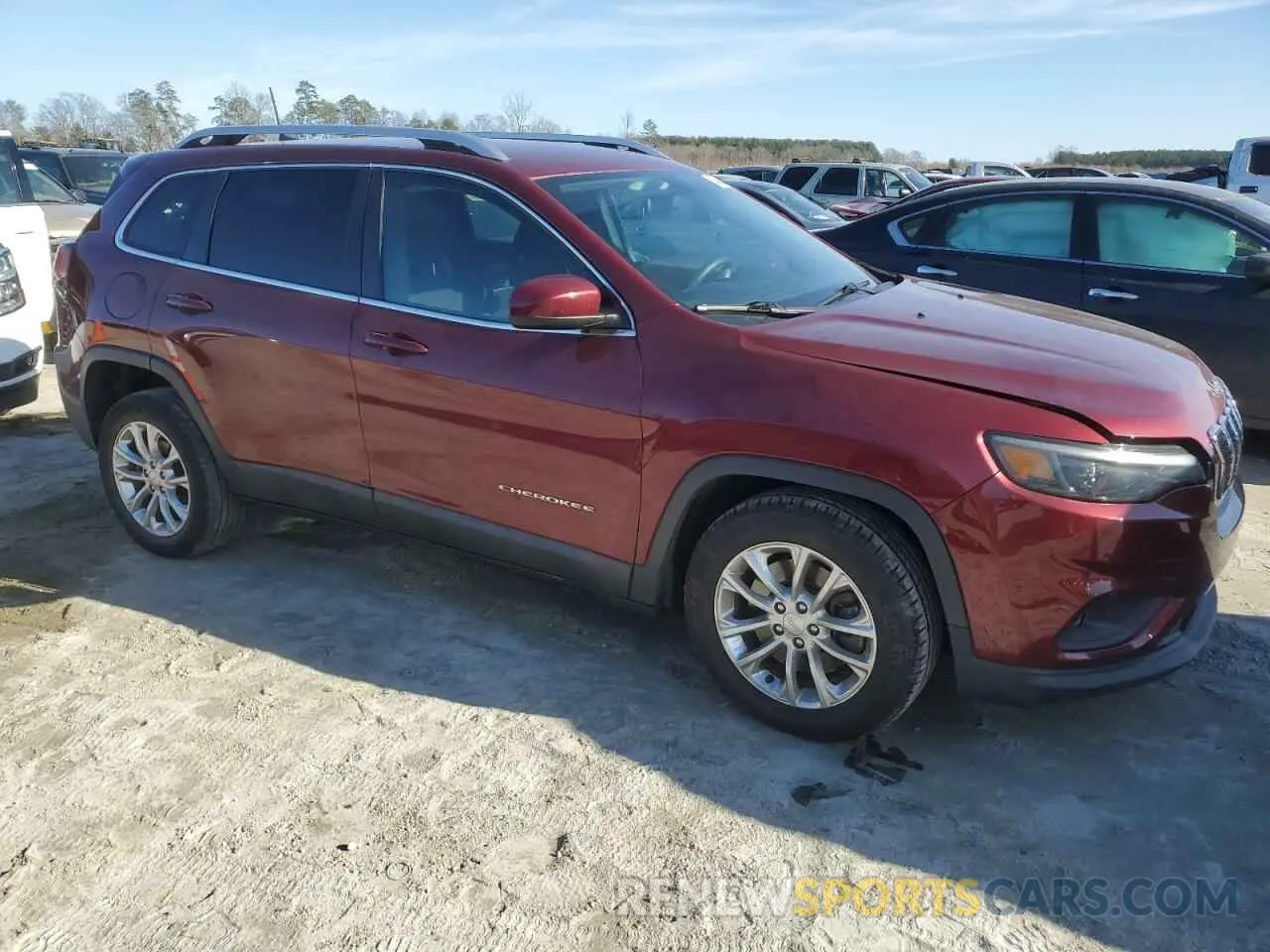 4 fotografías del automóvil dañado 1C4PJLCB9KD206889 JEEP GRAND CHER 2019