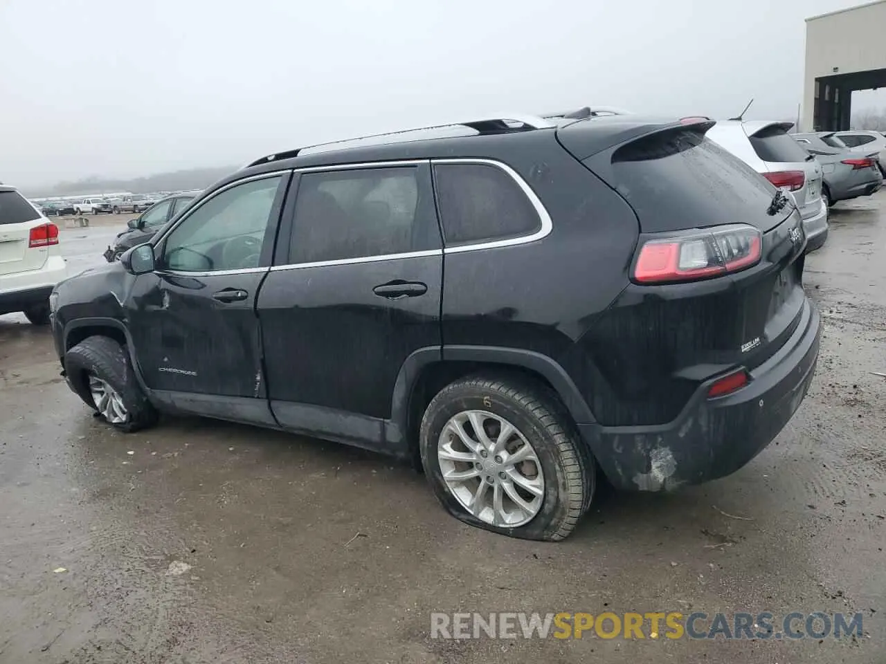 2 fotografías del automóvil dañado 1C4PJLCB9KD346487 JEEP GRAND CHER 2019