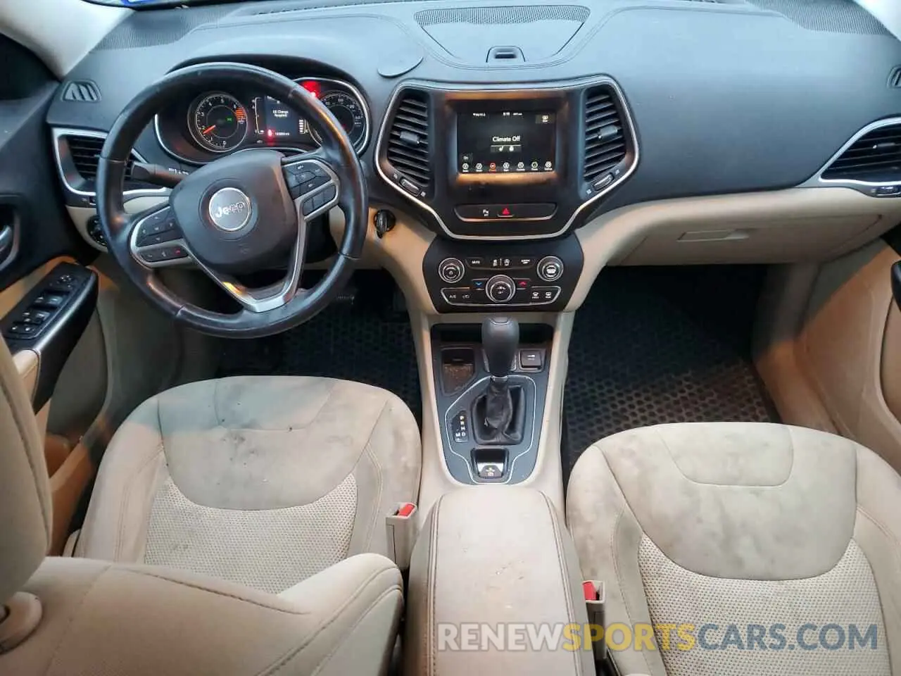 8 fotografías del automóvil dañado 1C4PJLCB9KD346487 JEEP GRAND CHER 2019