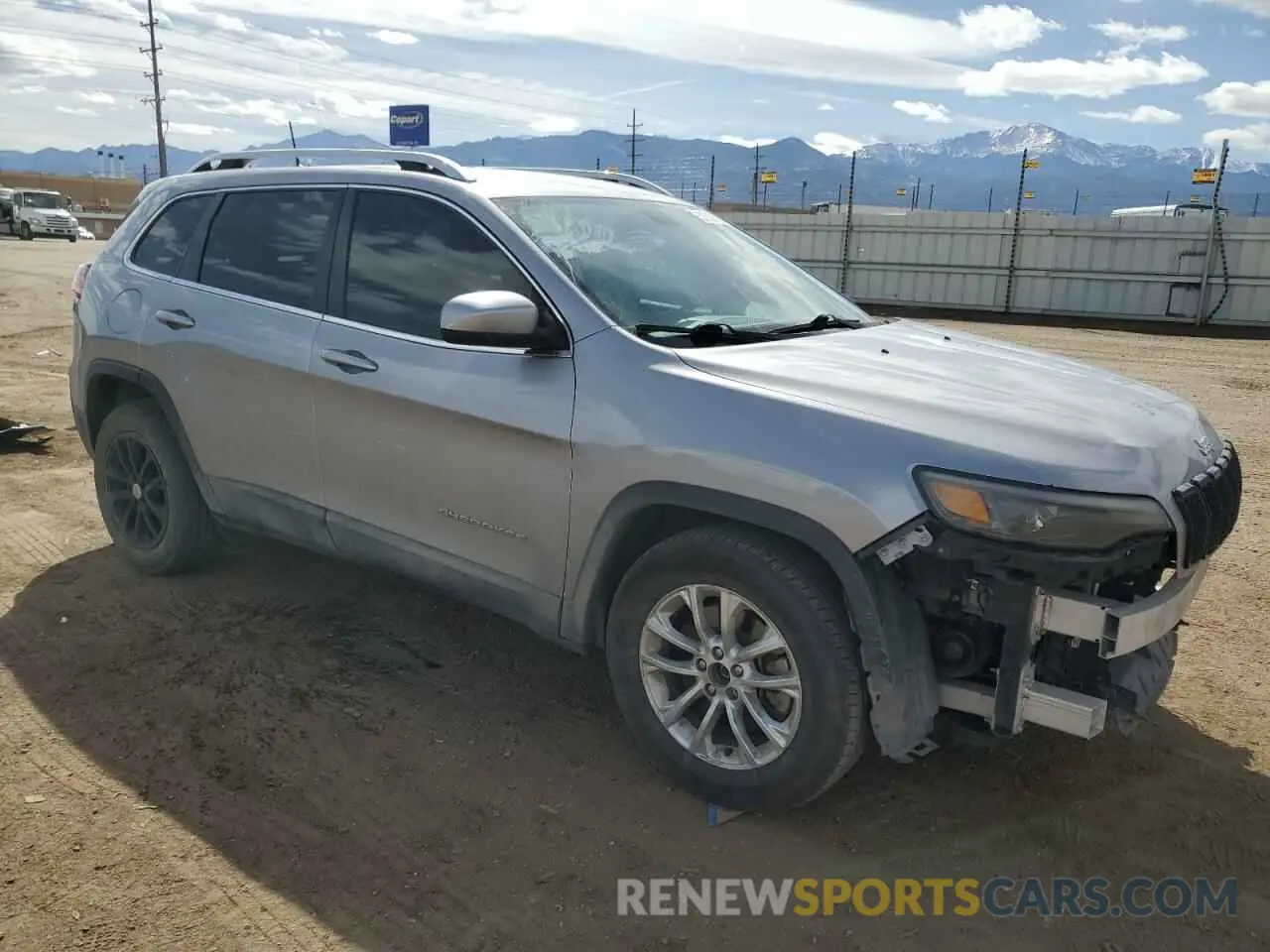 4 fotografías del automóvil dañado 1C4PJLCBXKD204746 JEEP GRAND CHER 2019