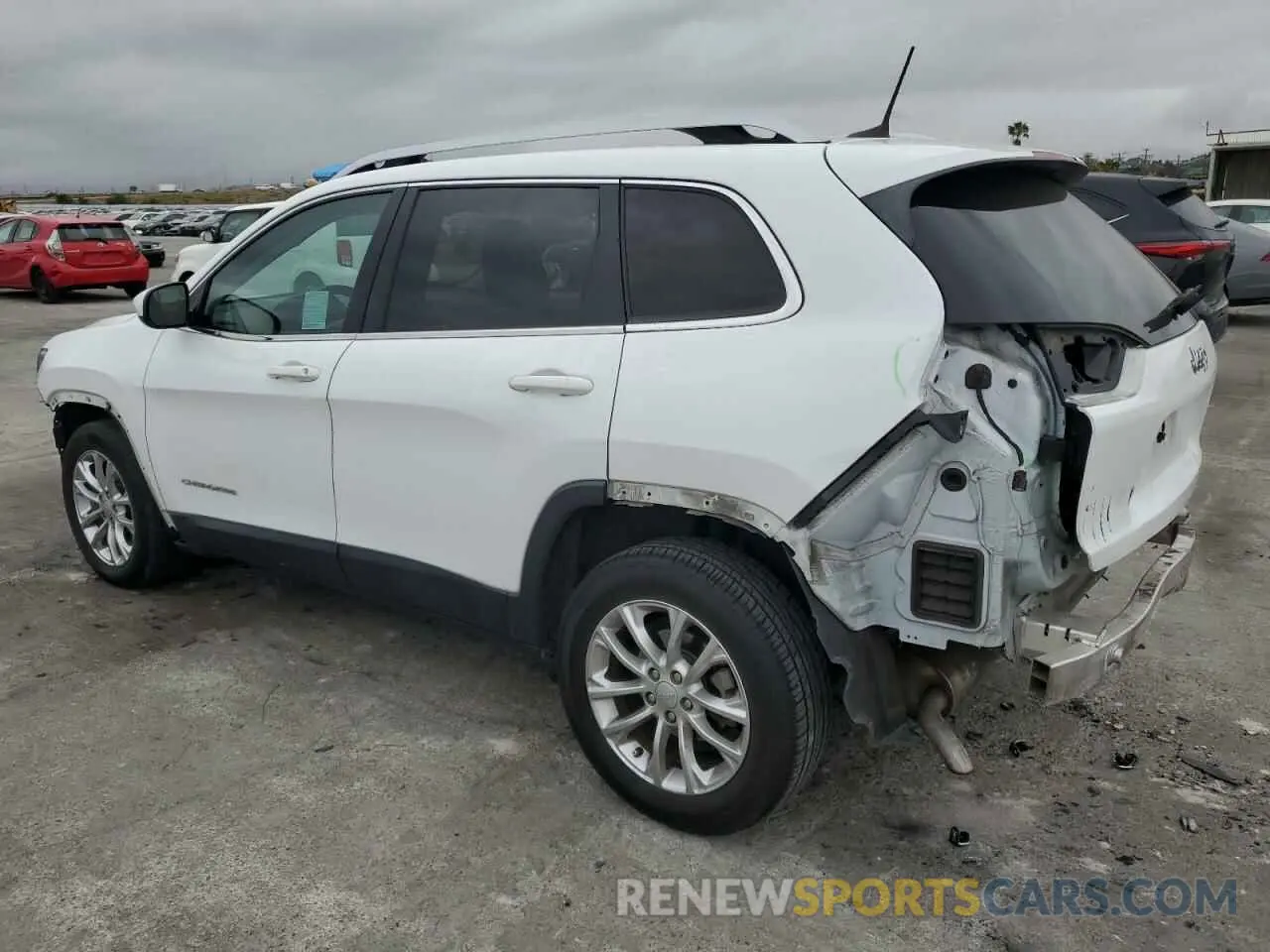 2 fotografías del automóvil dañado 1C4PJLCBXKD348507 JEEP GRAND CHER 2019