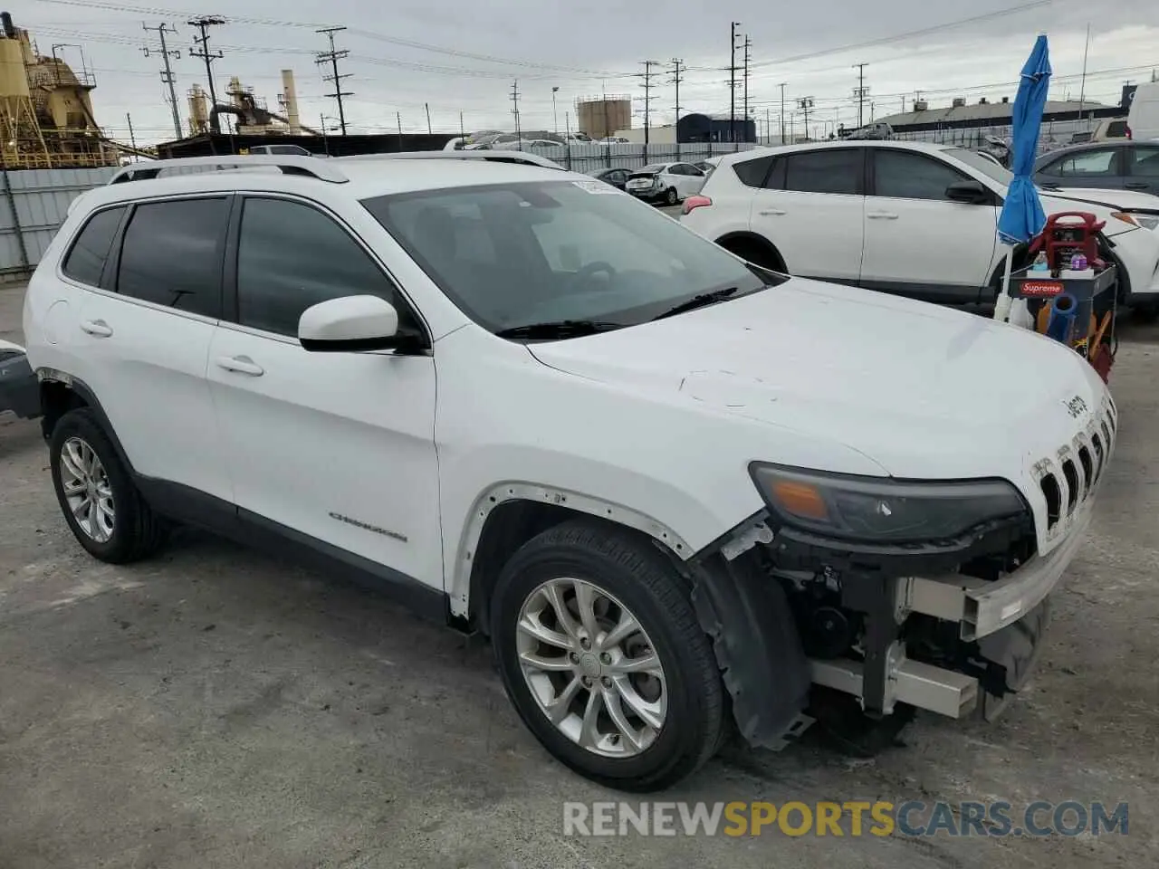 4 fotografías del automóvil dañado 1C4PJLCBXKD348507 JEEP GRAND CHER 2019
