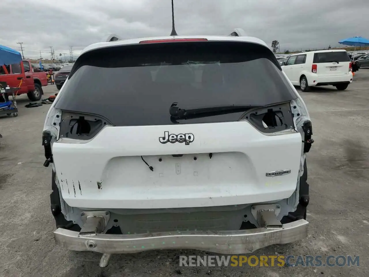 6 fotografías del automóvil dañado 1C4PJLCBXKD348507 JEEP GRAND CHER 2019