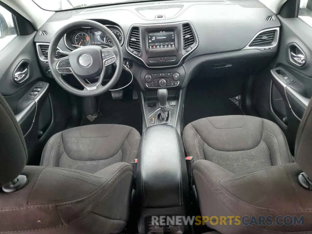 8 fotografías del automóvil dañado 1C4PJLCBXKD348507 JEEP GRAND CHER 2019