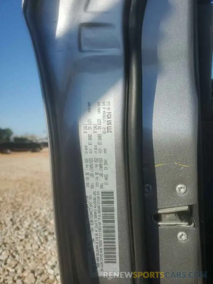 13 fotografías del automóvil dañado 1C4PJLCX4KD110812 JEEP GRAND CHER 2019