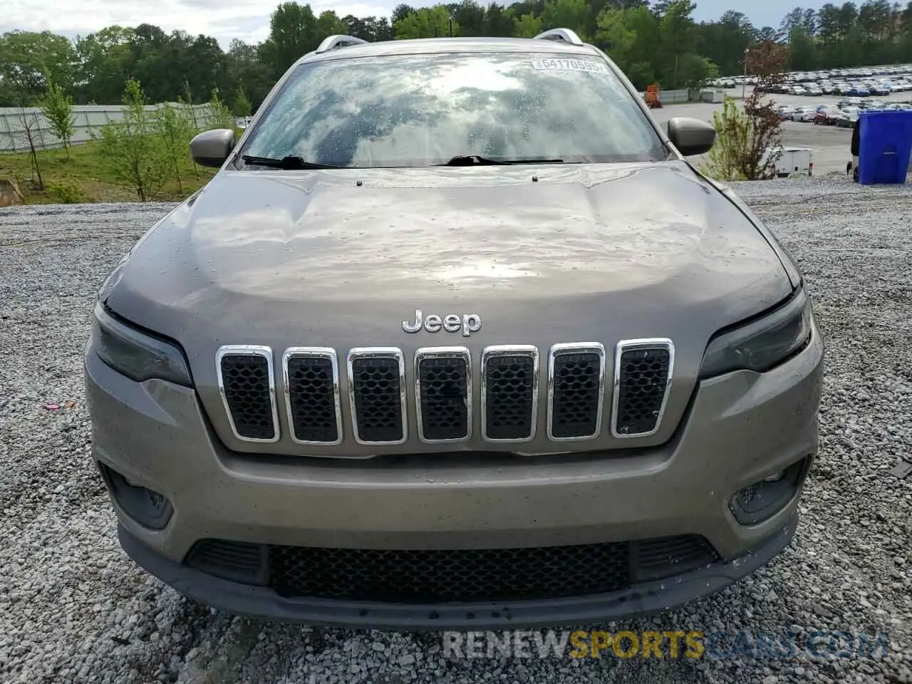 5 fotografías del automóvil dañado 1C4PJLCX5KD148002 JEEP GRAND CHER 2019