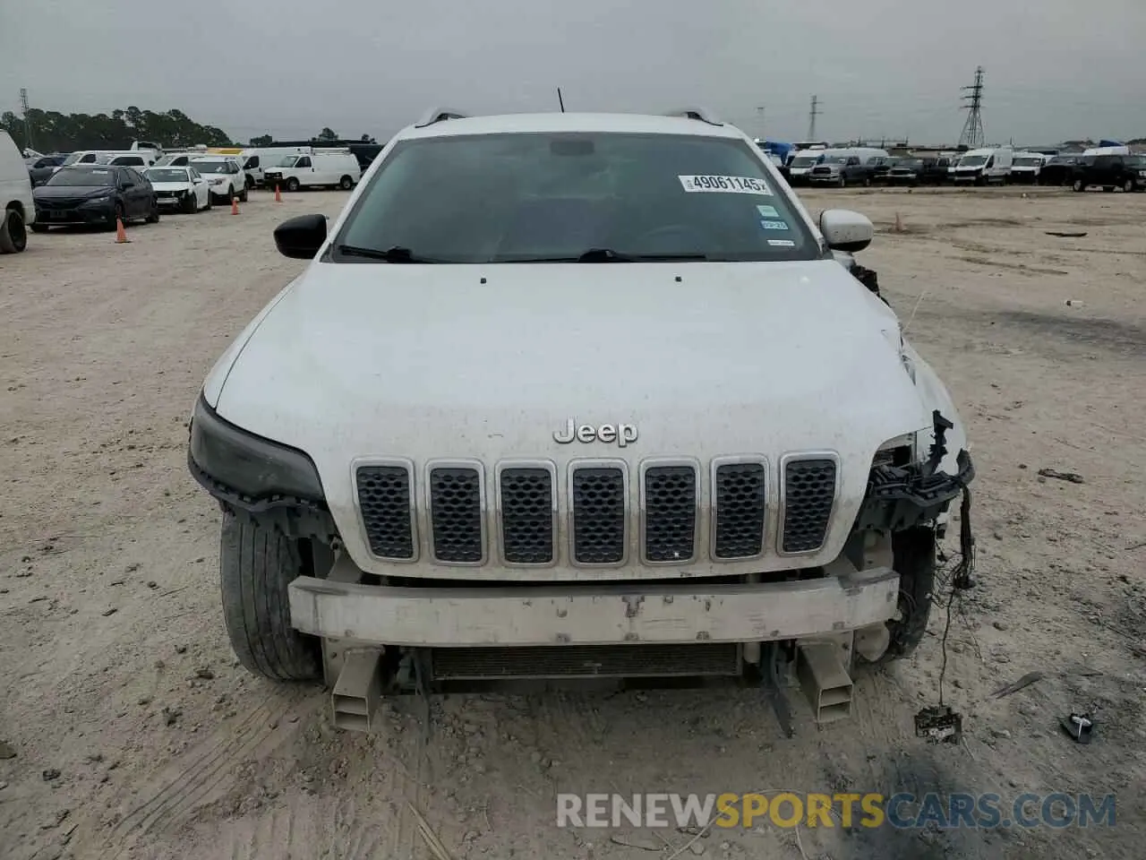 5 fotografías del automóvil dañado 1C4PJLCXXKD111205 JEEP GRAND CHER 2019