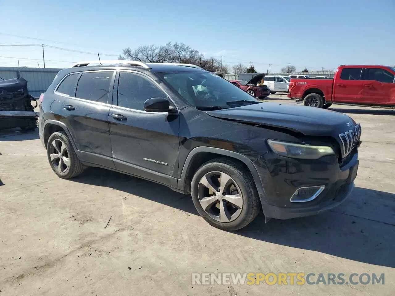 4 fotografías del automóvil dañado 1C4PJLDB1KD487889 JEEP GRAND CHER 2019