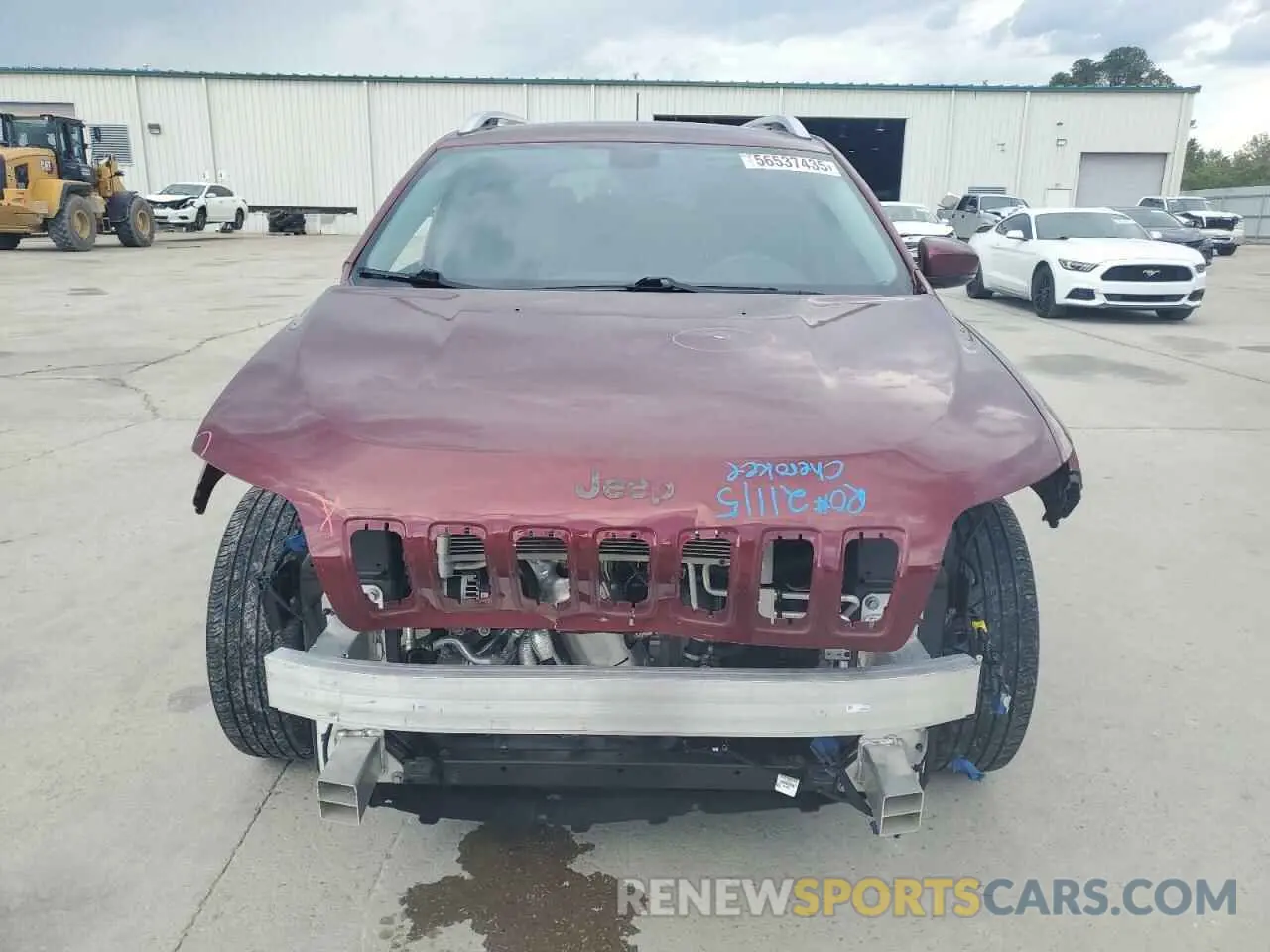 5 fotografías del automóvil dañado 1C4PJLDB1KD488377 JEEP GRAND CHER 2019