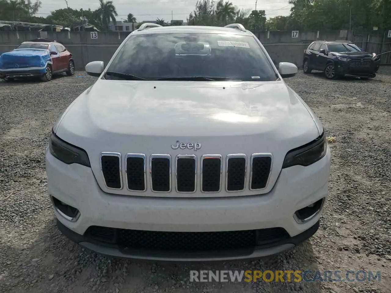 5 fotografías del automóvil dañado 1C4PJLDB2KD243426 JEEP GRAND CHER 2019