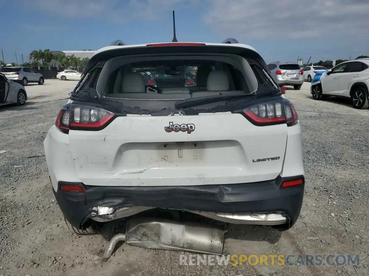 6 fotografías del automóvil dañado 1C4PJLDB2KD243426 JEEP GRAND CHER 2019