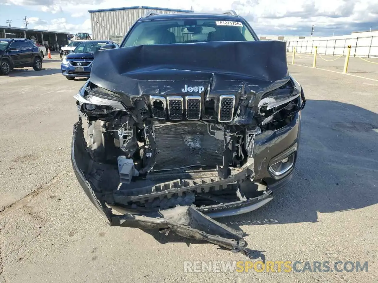 5 fotografías del automóvil dañado 1C4PJLDB3KD419514 JEEP GRAND CHER 2019