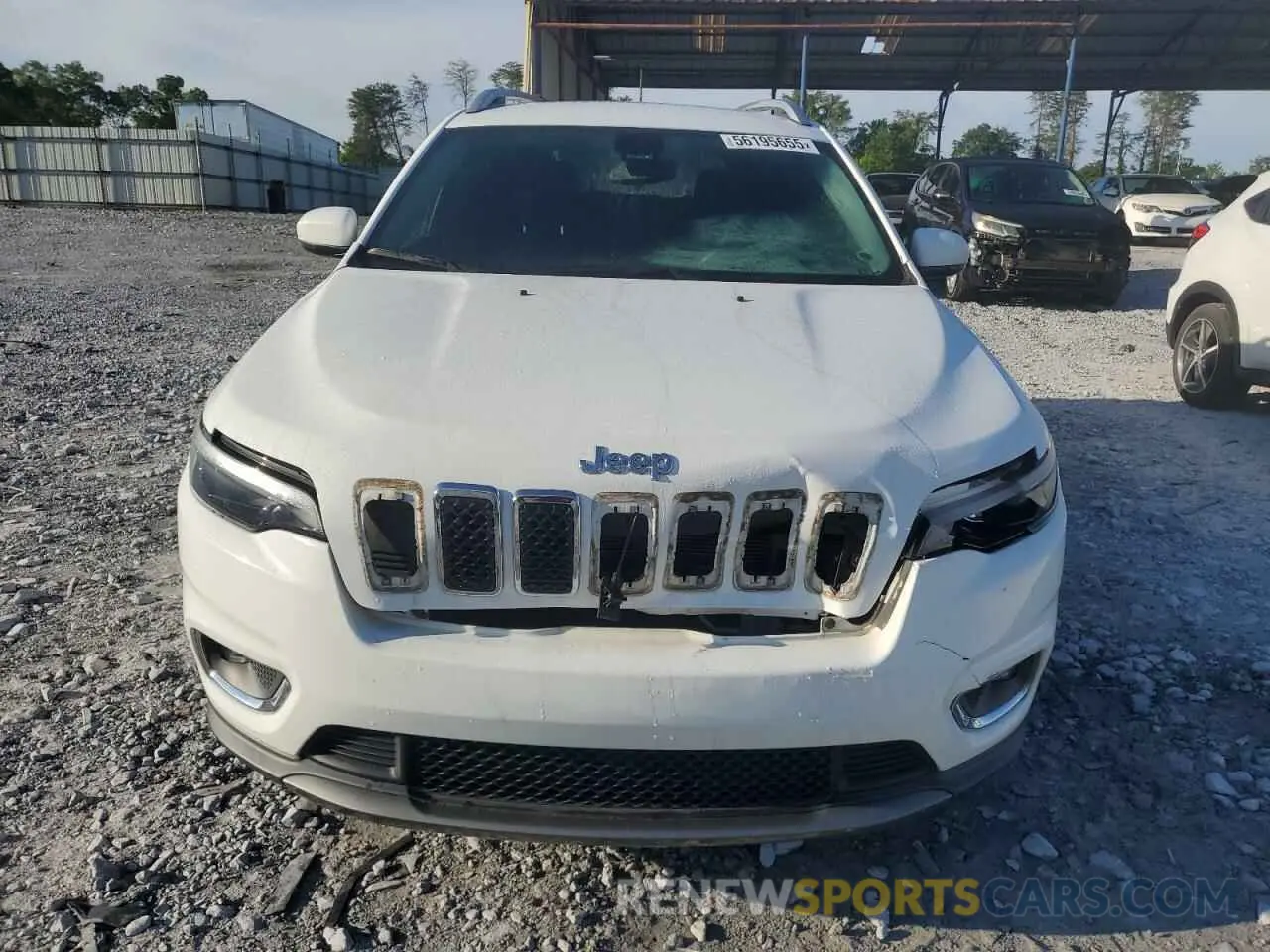 5 fotografías del automóvil dañado 1C4PJLDB4KD347822 JEEP GRAND CHER 2019