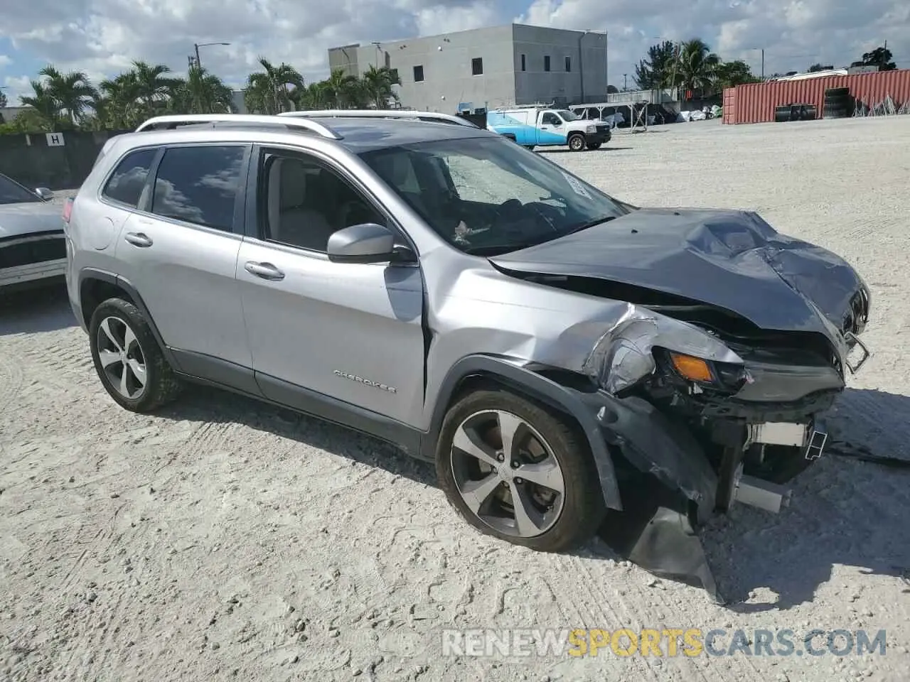 4 fotografías del automóvil dañado 1C4PJLDB5KD164686 JEEP GRAND CHER 2019