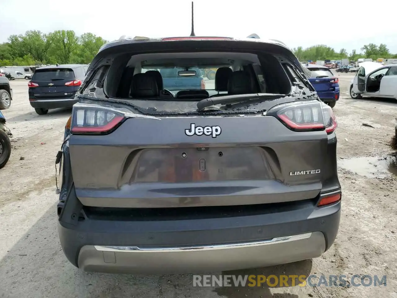 6 fotografías del automóvil dañado 1C4PJLDB6KD300369 JEEP GRAND CHER 2019