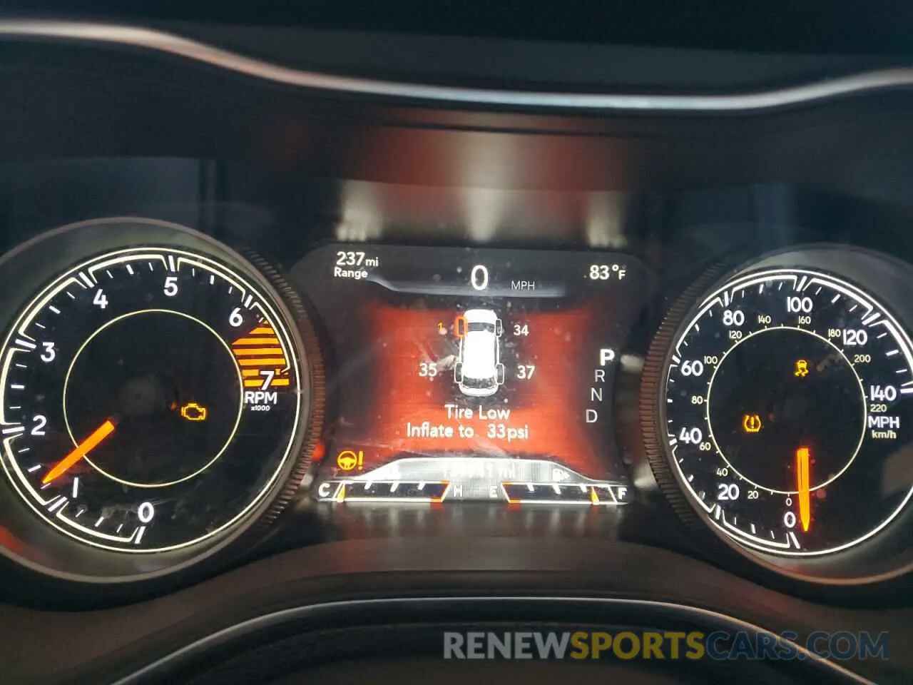 9 fotografías del automóvil dañado 1C4PJLDB7KD300607 JEEP GRAND CHER 2019