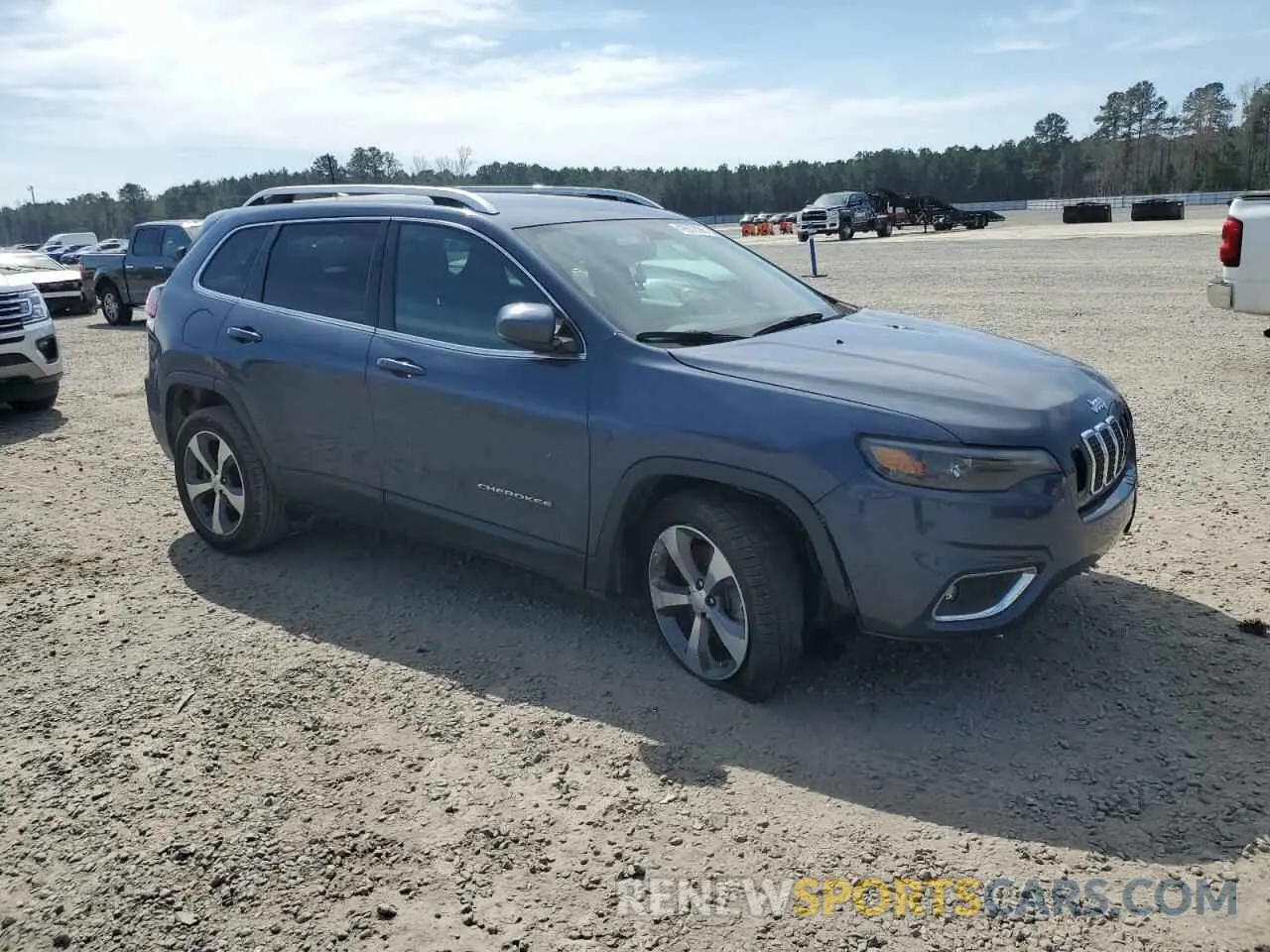4 fotografías del automóvil dañado 1C4PJLDB7KD366154 JEEP GRAND CHER 2019