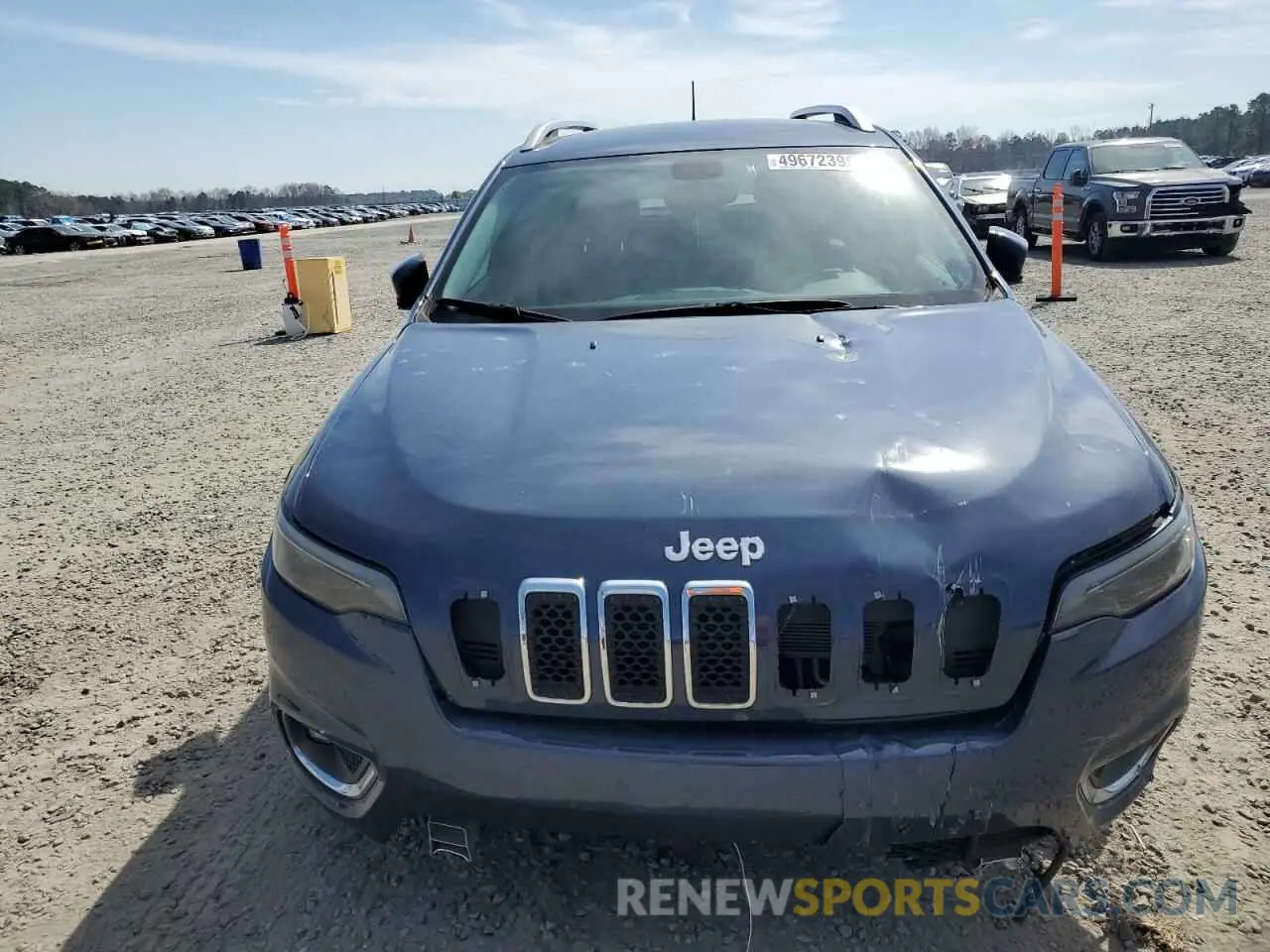 5 fotografías del automóvil dañado 1C4PJLDB7KD366154 JEEP GRAND CHER 2019