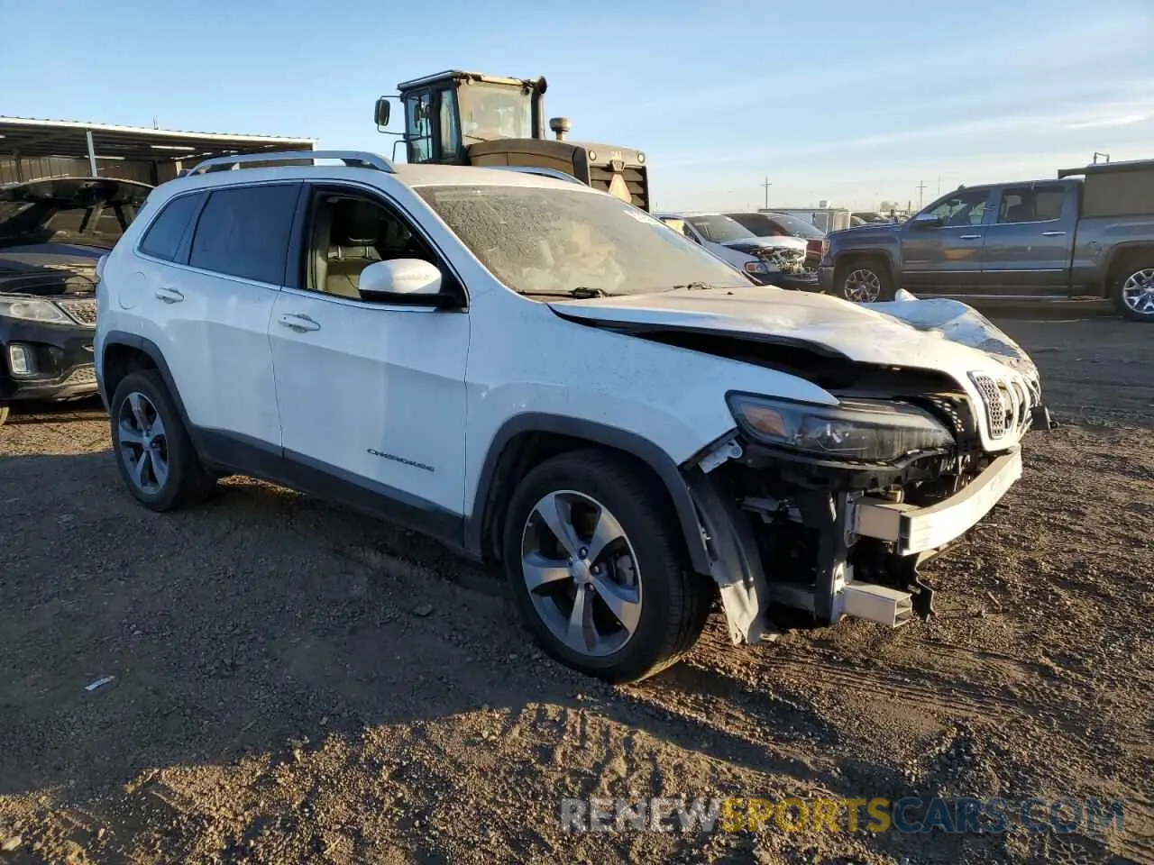 4 fotografías del automóvil dañado 1C4PJLDBXKD387189 JEEP GRAND CHER 2019