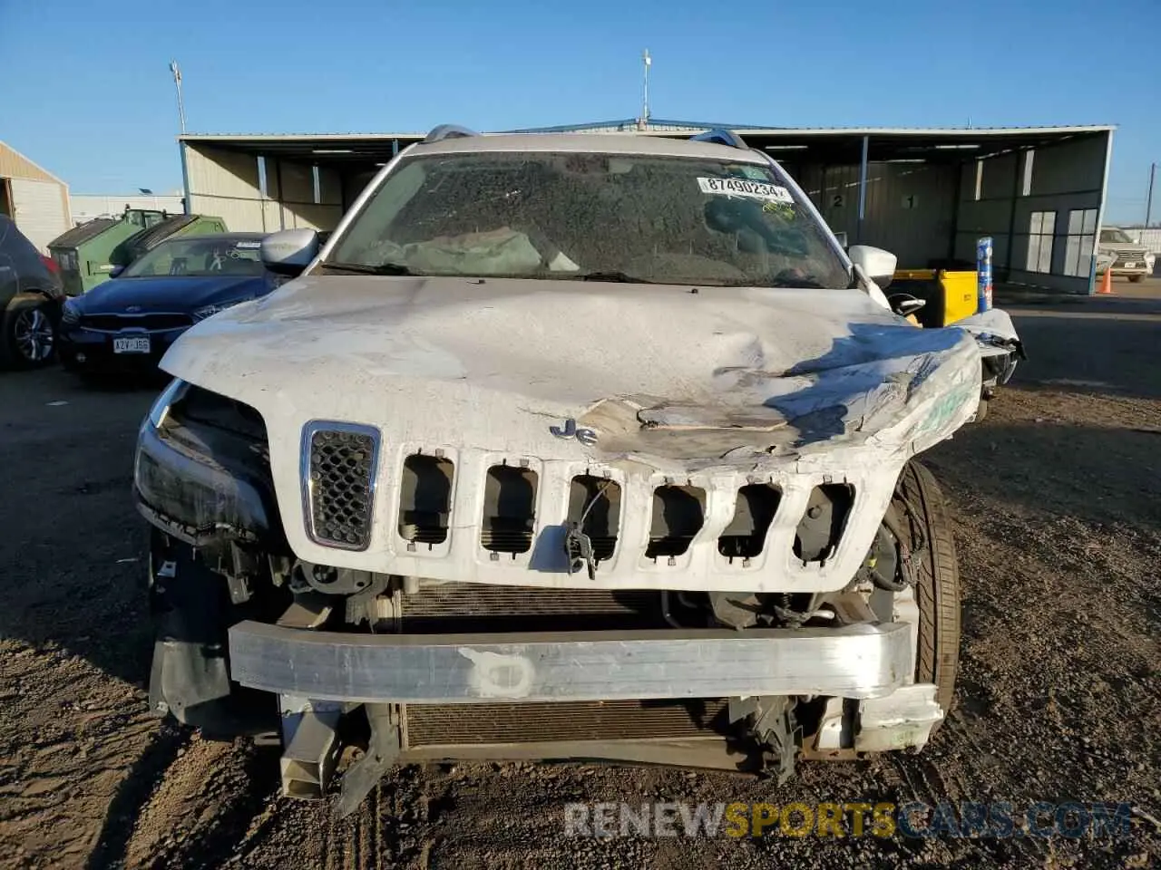 5 fotografías del automóvil dañado 1C4PJLDBXKD387189 JEEP GRAND CHER 2019
