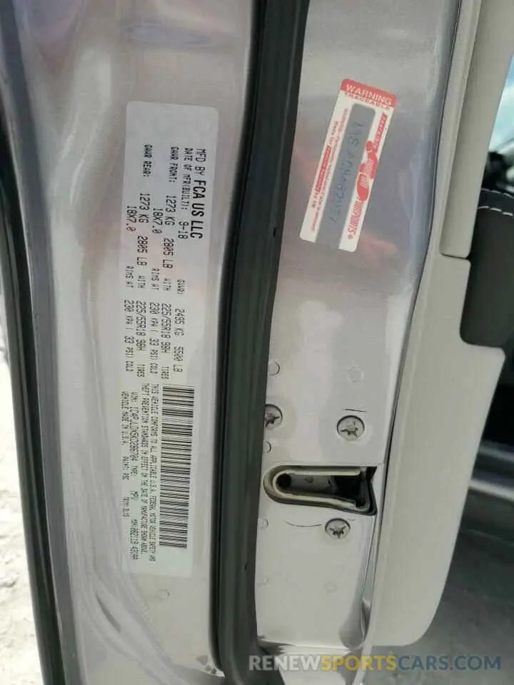 14 fotografías del automóvil dañado 1C4PJLDX5KD286704 JEEP GRAND CHER 2019