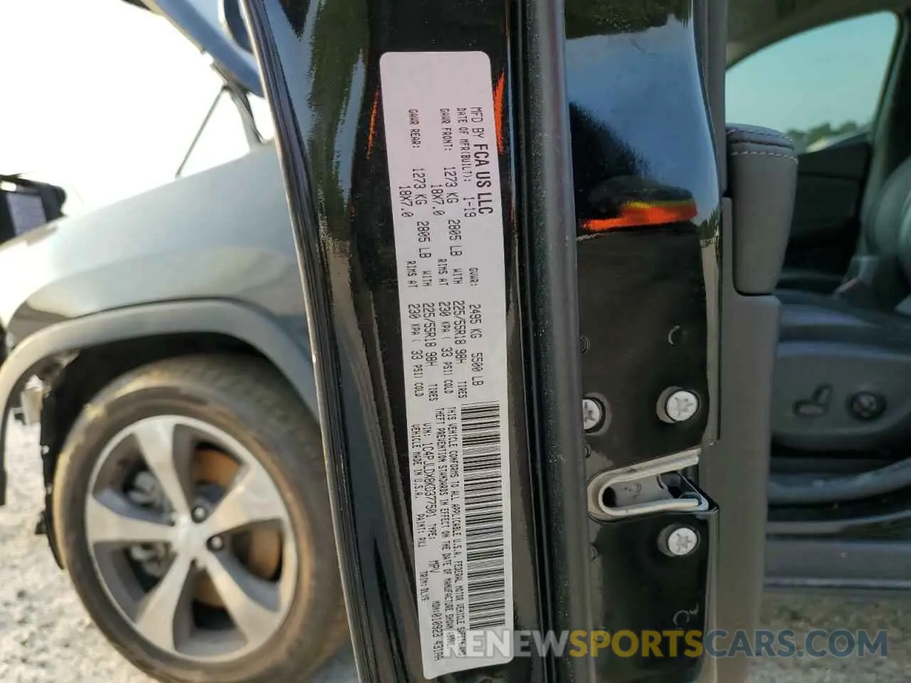 13 fotografías del automóvil dañado 1C4PJLDX8KD377501 JEEP GRAND CHER 2019