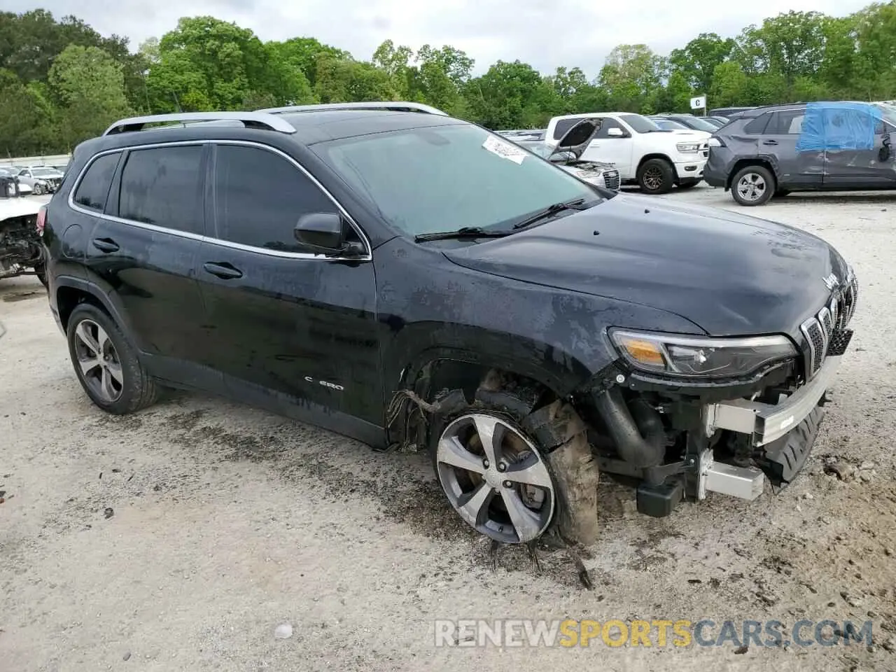 4 fotografías del automóvil dañado 1C4PJLDX8KD377501 JEEP GRAND CHER 2019