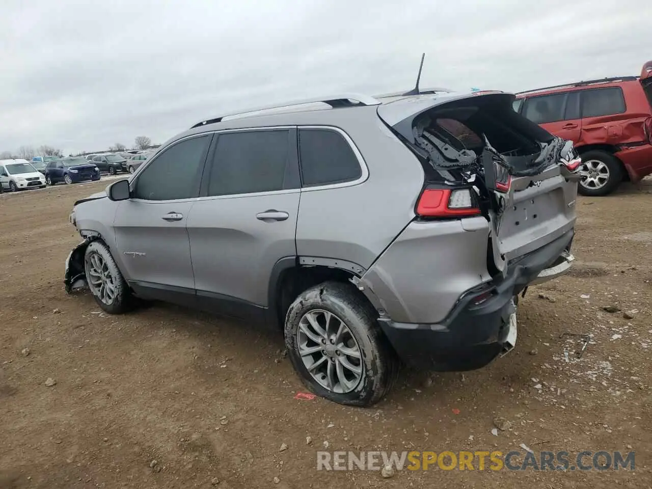 2 fotografías del automóvil dañado 1C4PJLLB0KD262624 JEEP GRAND CHER 2019