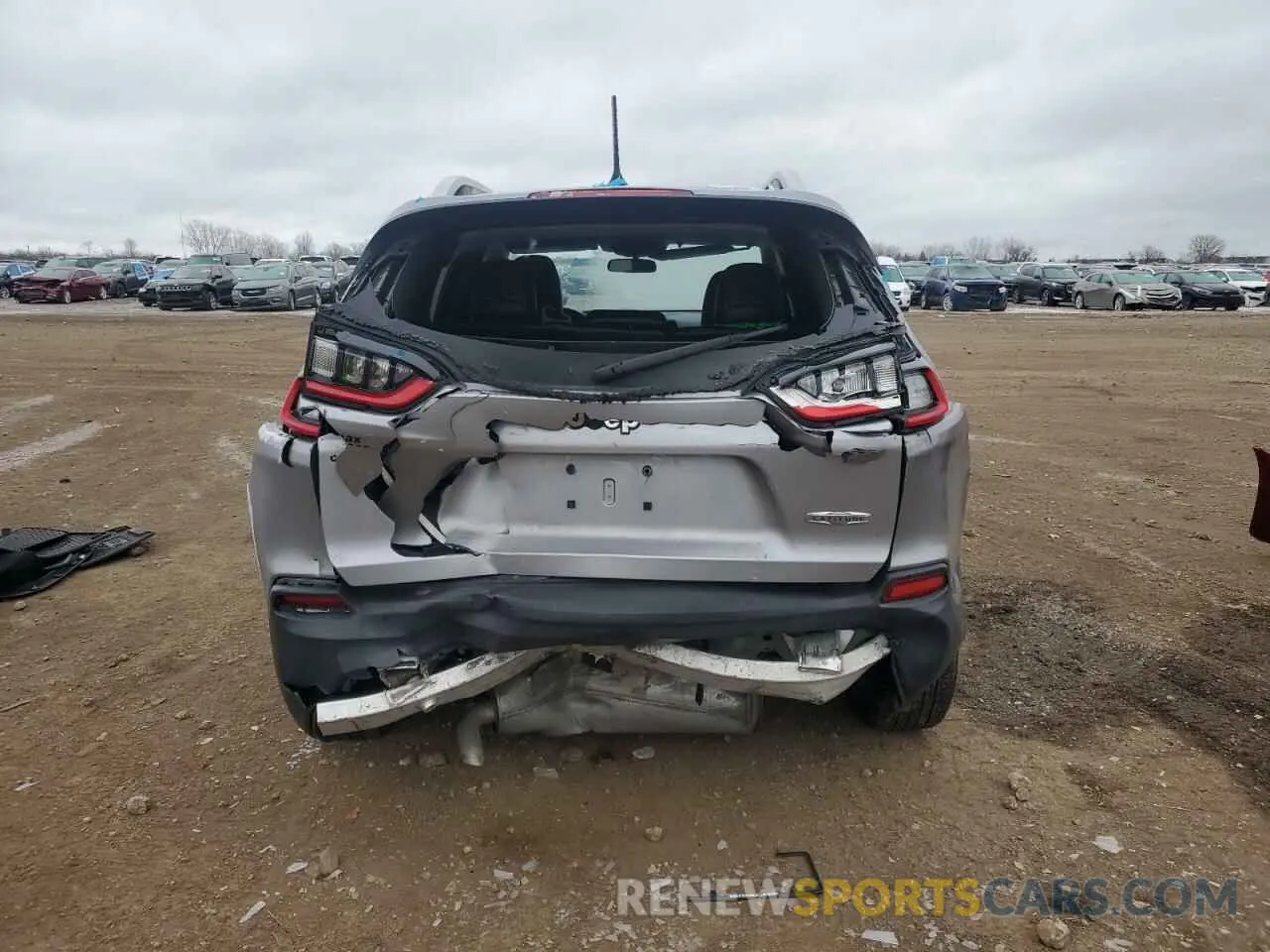 6 fotografías del automóvil dañado 1C4PJLLB0KD262624 JEEP GRAND CHER 2019