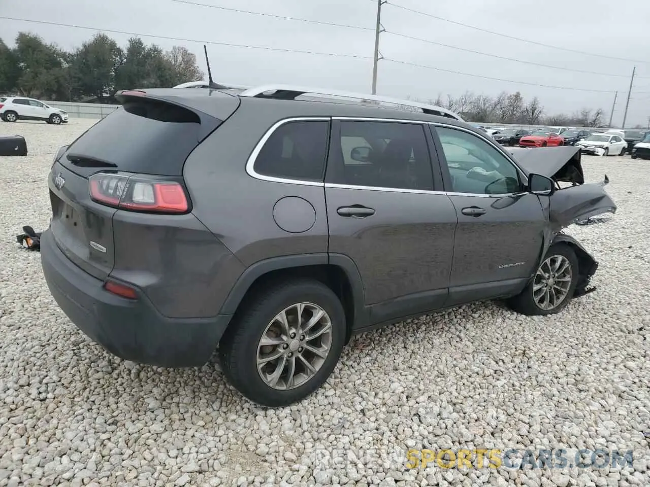 3 fotografías del automóvil dañado 1C4PJLLB0KD312714 JEEP GRAND CHER 2019