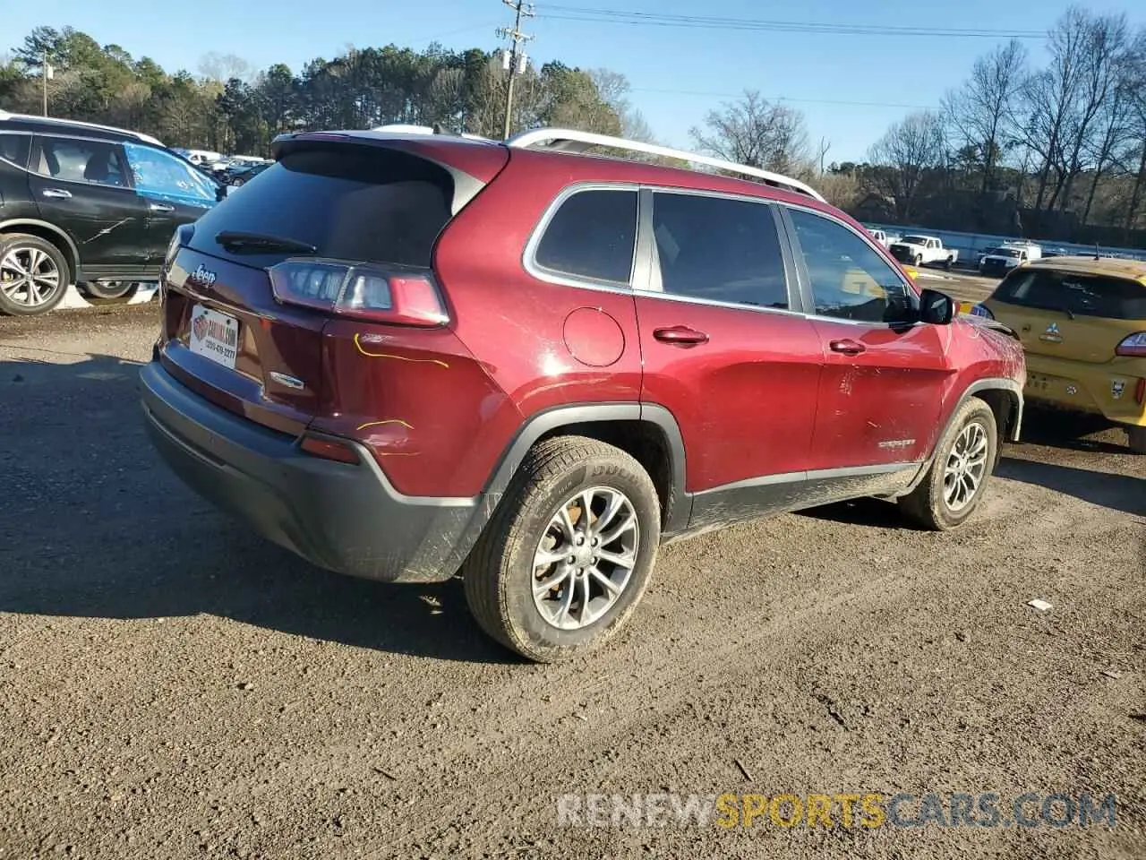 3 fotografías del automóvil dañado 1C4PJLLB0KD485391 JEEP GRAND CHER 2019