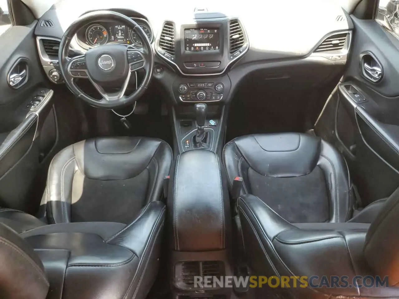 8 fotografías del automóvil dañado 1C4PJLLB2KD393229 JEEP GRAND CHER 2019
