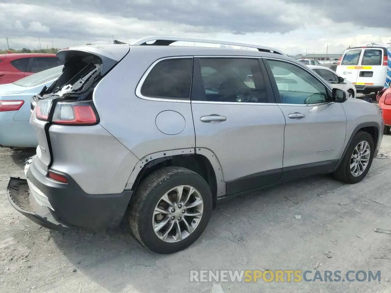 3 fotografías del automóvil dañado 1C4PJLLB3KD154529 JEEP GRAND CHER 2019