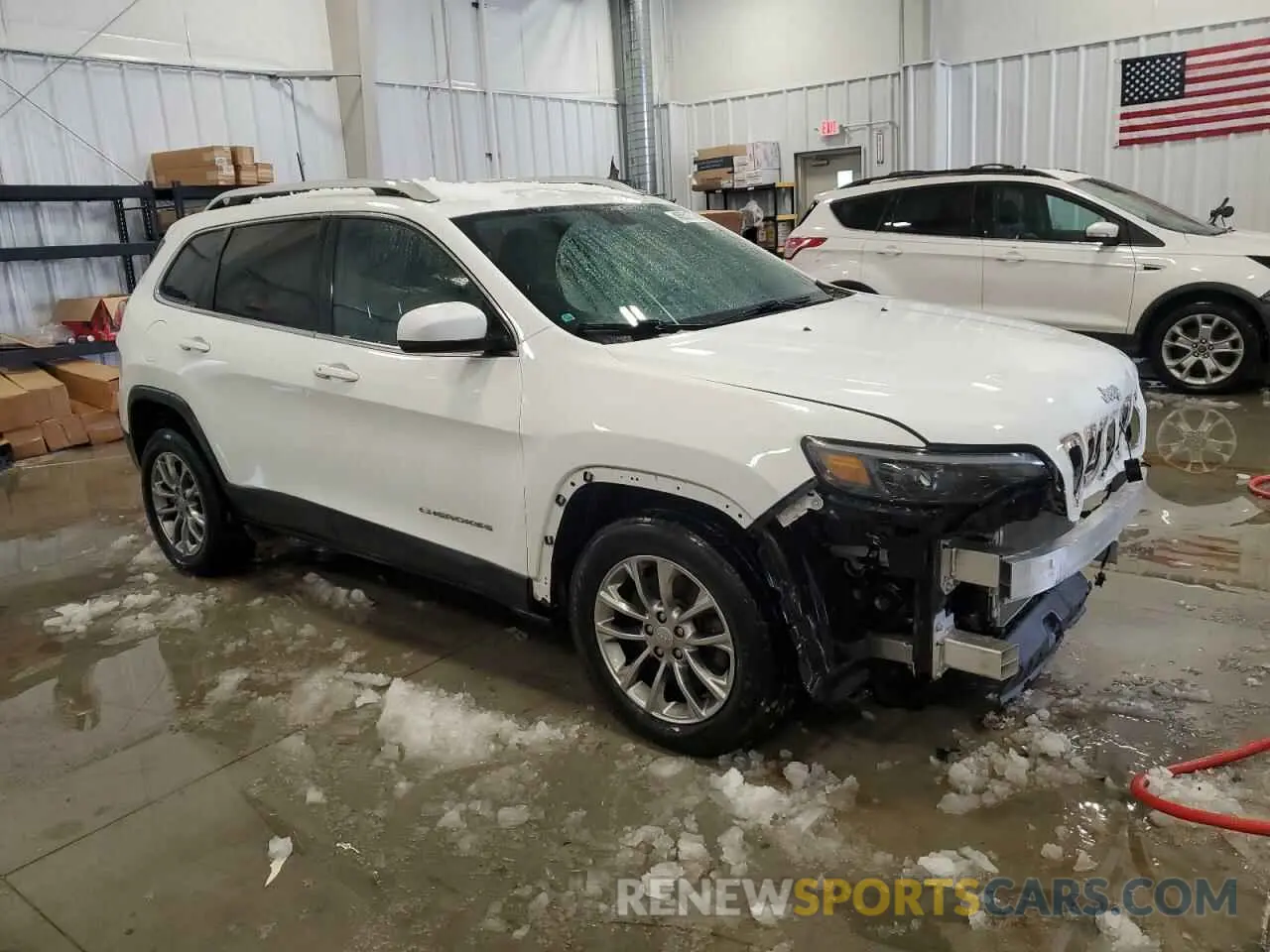 4 fotografías del automóvil dañado 1C4PJLLB3KD376598 JEEP GRAND CHER 2019