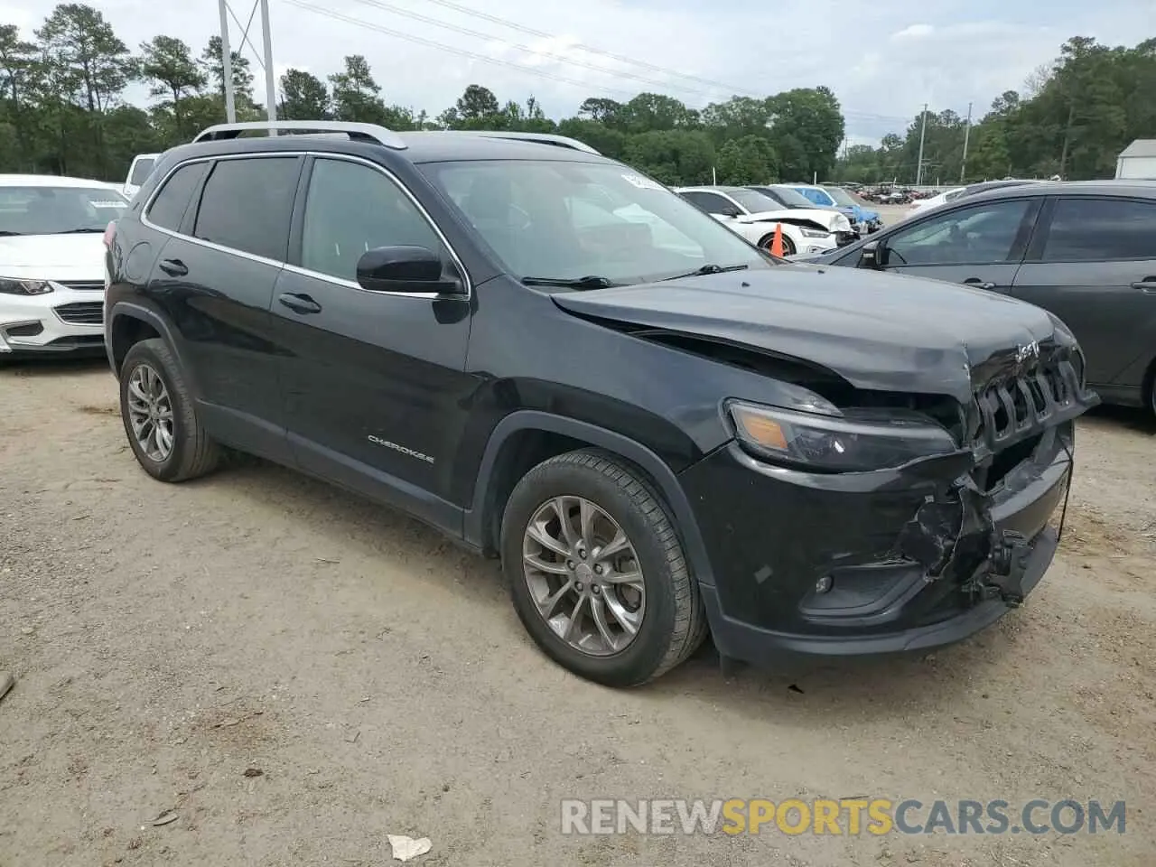 4 fotografías del automóvil dañado 1C4PJLLB4KD344520 JEEP GRAND CHER 2019