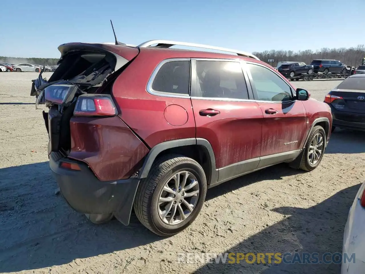 3 fotografías del automóvil dañado 1C4PJLLB5KD479411 JEEP GRAND CHER 2019