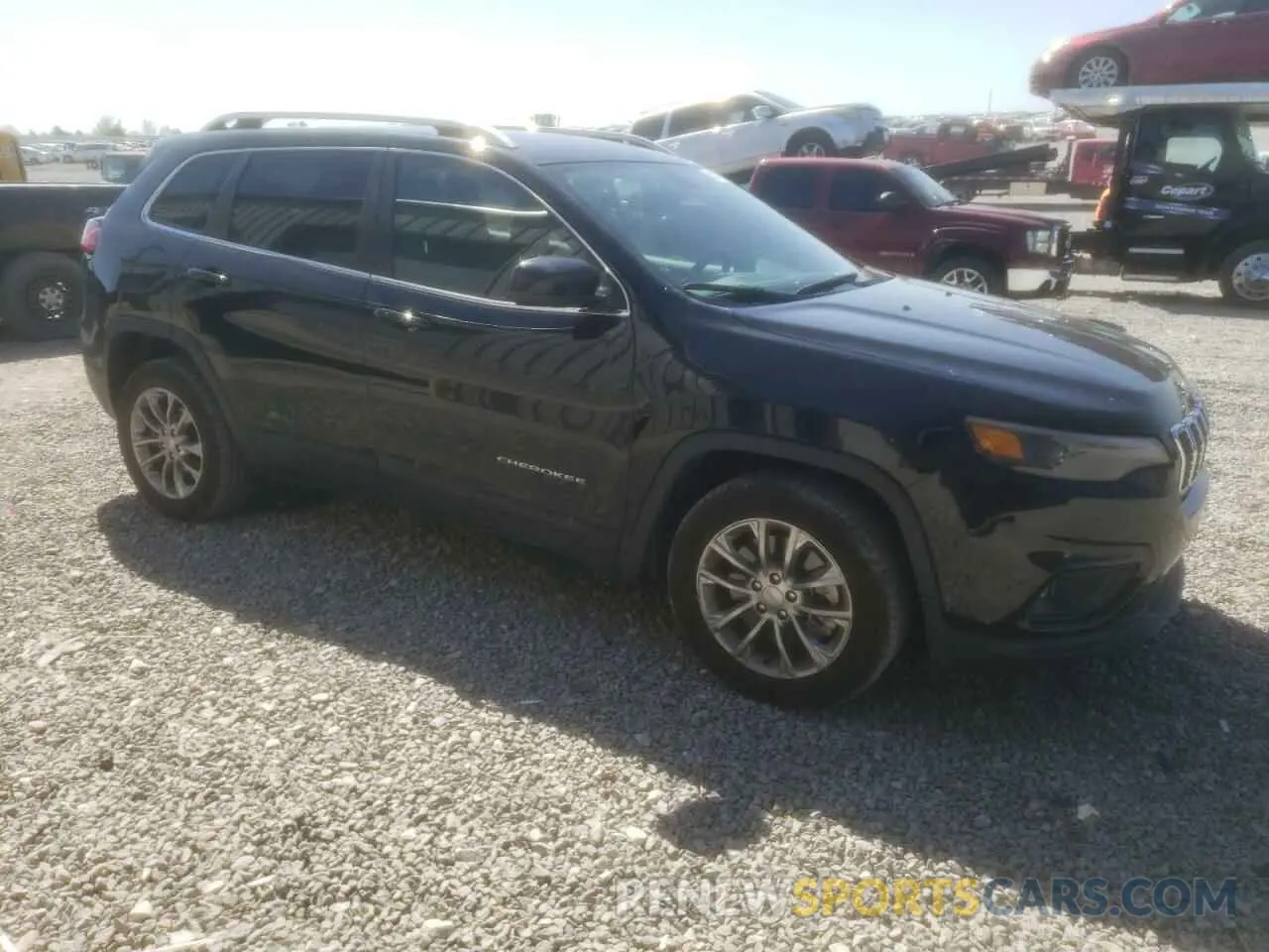 4 fotografías del automóvil dañado 1C4PJLLB7KD205904 JEEP GRAND CHER 2019